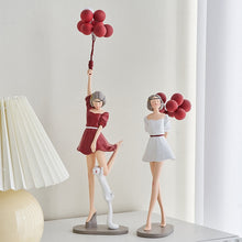Load image into Gallery viewer, Balloon Girl Sculpture
