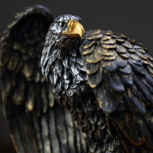 Load image into Gallery viewer, Black Hawk Eagle Sculpture
