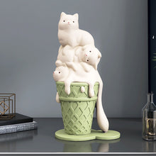 Load image into Gallery viewer, Ice Cream Cat Decor
