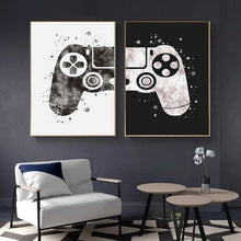 Load image into Gallery viewer, Black &amp; White PS Controller
