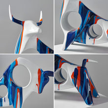 Load image into Gallery viewer, Street Graffiti Bull Sculptures
