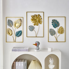 Load image into Gallery viewer, Metal Leaf Wall Decor
