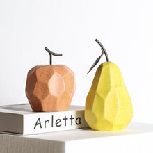 Load image into Gallery viewer, Geometric Apple &amp; Pear
