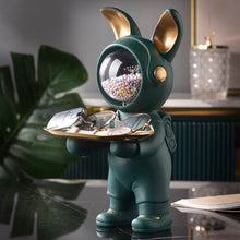 Load image into Gallery viewer, Rabbit Astronaut Tray
