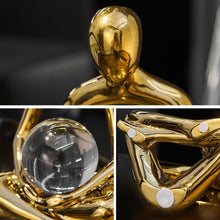 Load image into Gallery viewer, Ceramic Abstract Crystal Figurines
