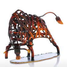 Load image into Gallery viewer, Iron Bull Sculpture
