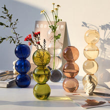 Load image into Gallery viewer, Stacked Sphere Glass Vase
