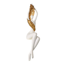 Load image into Gallery viewer, Abstract Feather Lady Sculpture
