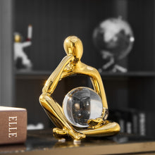 Load image into Gallery viewer, Ceramic Abstract Crystal Figurines
