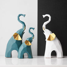 Load image into Gallery viewer, Geometric Elephant Sculpture
