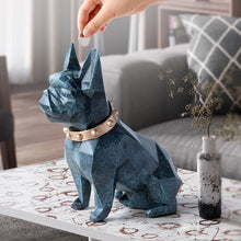 Load image into Gallery viewer, Geometric Bulldog Coin Box
