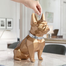 Load image into Gallery viewer, Geometric Bulldog Coin Box

