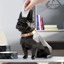 Load image into Gallery viewer, Geometric Bulldog Coin Box
