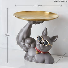 Load image into Gallery viewer, Muscular French Bulldog Candy Tray
