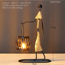 Load image into Gallery viewer, Tribal Candle Holder
