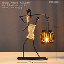 Load image into Gallery viewer, Tribal Candle Holder
