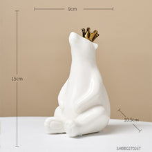 Load image into Gallery viewer, Ceramic Polar Bear
