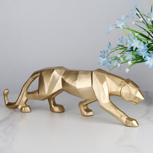 Load image into Gallery viewer, Geometric Black Panther Sculpture
