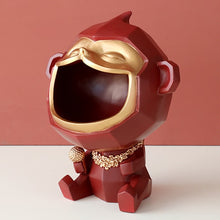 Load image into Gallery viewer, Singing Monkey Storage Decor
