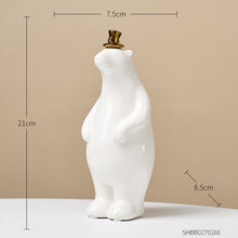 Load image into Gallery viewer, Ceramic Polar Bear
