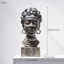 Load image into Gallery viewer, Retro Tribal African Figurines
