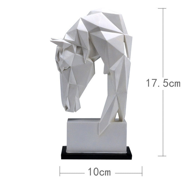 Geometric Origami Horse