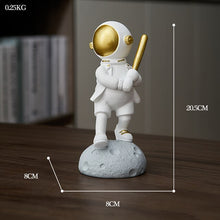 Load image into Gallery viewer, Astronaut Athlete Decor Figurine
