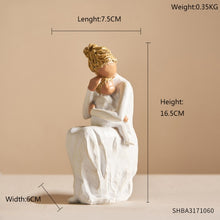Load image into Gallery viewer, Abstract Love and Family Figurines
