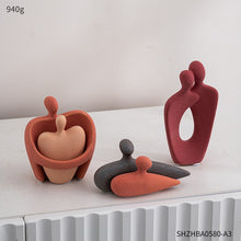 Load image into Gallery viewer, Abstract Ceramic Love Sculpture
