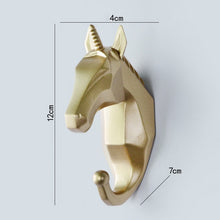 Load image into Gallery viewer, Geometric Wildlife Wall Hook
