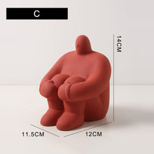 Load image into Gallery viewer, Ceramic Abstract Figurines with Large Hand
