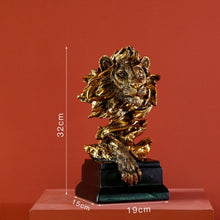 Load image into Gallery viewer, Nordic Lion Statue
