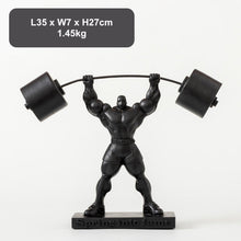 Load image into Gallery viewer, Weightlifting Hercules Decor Statue
