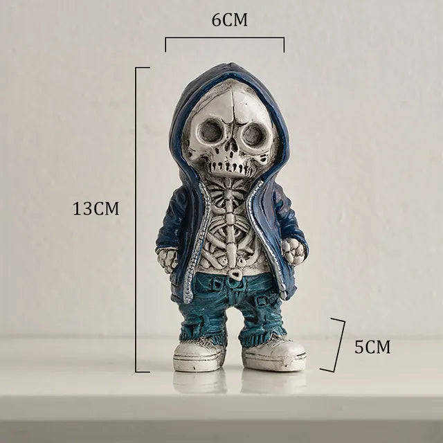 Street Skeleton Figurines