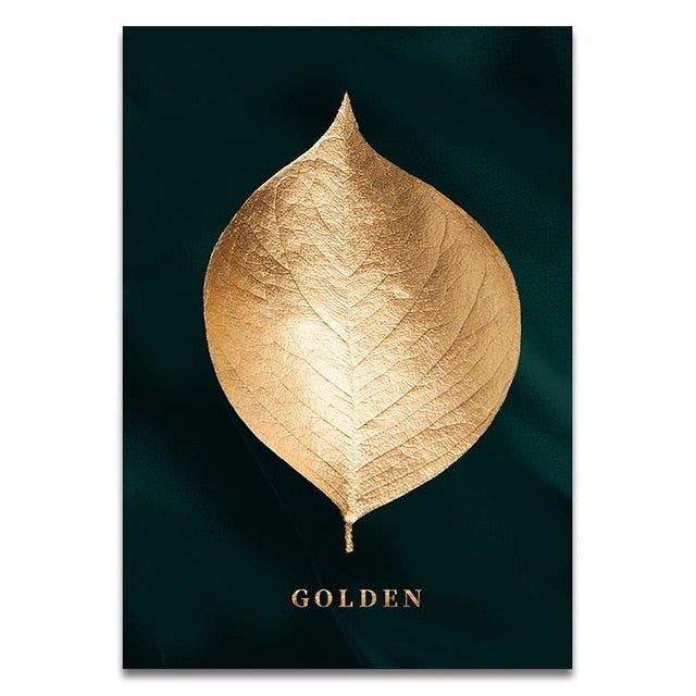 Exotic Golden Leaf