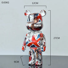 Load image into Gallery viewer, Street Art Teddy Bear
