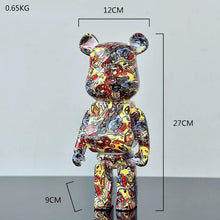 Load image into Gallery viewer, Street Art Teddy Bear
