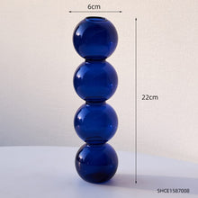 Load image into Gallery viewer, Stacked Sphere Glass Vase
