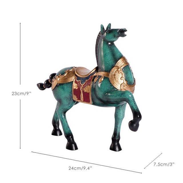 Ancient War Horse Sculpture