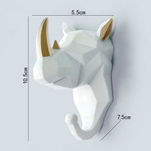 Load image into Gallery viewer, Geometric Wildlife Wall Hook
