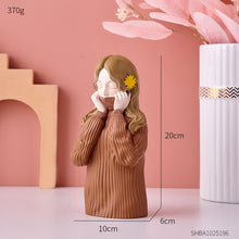 Load image into Gallery viewer, Modern Sweater Girl Figurines
