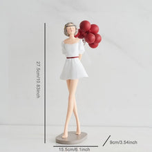 Load image into Gallery viewer, Balloon Girl Sculpture
