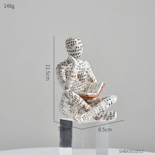 Load image into Gallery viewer, Alphabet Mummy Bookshelf Decor
