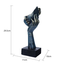 Load image into Gallery viewer, Abstract Retro Thinker Sculpture
