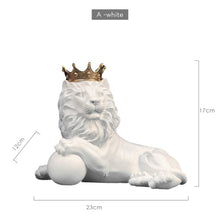 Load image into Gallery viewer, The Golden Crown Lion

