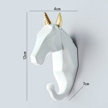 Load image into Gallery viewer, Geometric Wildlife Wall Hook
