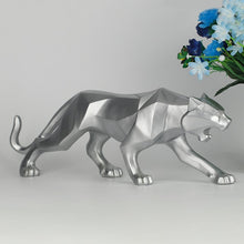 Load image into Gallery viewer, Geometric Black Panther Sculpture

