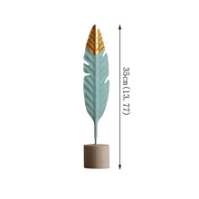 Load image into Gallery viewer, Vintage Metal Feather Ornament
