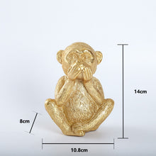 Load image into Gallery viewer, Three Wise Golden Monkeys
