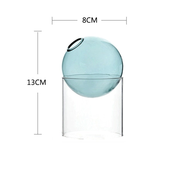 Spherical Glass Vase